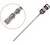 Бур сверло 8x250x310 мм, SDS-plus, Quadro-x Gepard GP1208-310