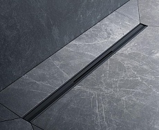 Душевой лоток Am.Pm MasterFlow W01SC-S11-060-05BM 60 см, комб.затвор, решетка Slim Line, черный матовый