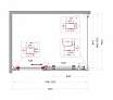 Душевой уголок BelBagno MARINO-2-AH-1-120/90-C-Cr 120x90 прозрачный, хром