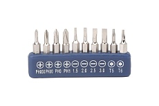 Реверсивная отвертка WORKPRO DOUBLE DRIVE 12 насадок WP221051