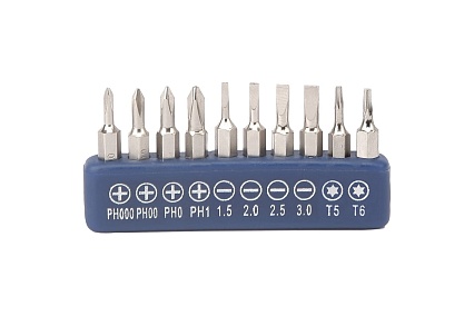 Реверсивная отвертка WORKPRO DOUBLE DRIVE 12 насадок WP221051