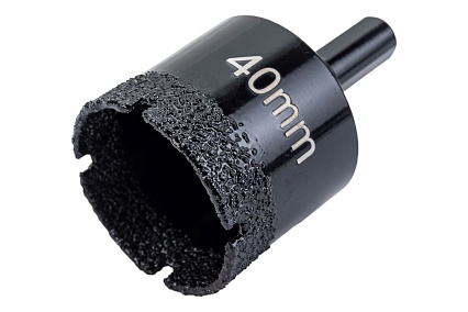 Коронка алмазная по керамограниту 40 мм PROFI 1/4 Skrab 31140