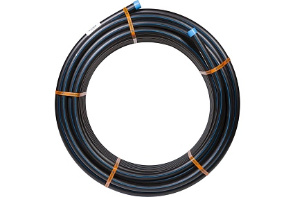 Труба для питьевой воды Джилекс PE100 25x1,6 PN 10 ТУ 2248-006-61533394-2010 бухта 50 м «ХИТ» 9488