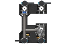 Насосная группа, , смесительная, фланцевая DN 40 PN10, без насоса и сервопривода ELSEN EFG40.020