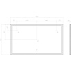 Зеркало Vigo Geometry Comfort 120 см с подсветкой, антипар