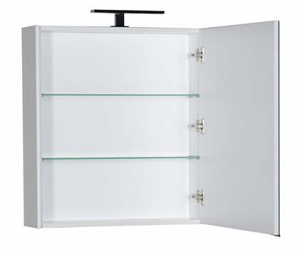 Зеркальный шкаф Aquanet Латина 70 см белый
