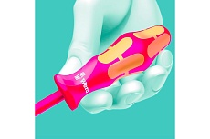 Отвёртка диэлектрическая WERA VDE, SL 1.0х5.5х125 мм, WE-006120