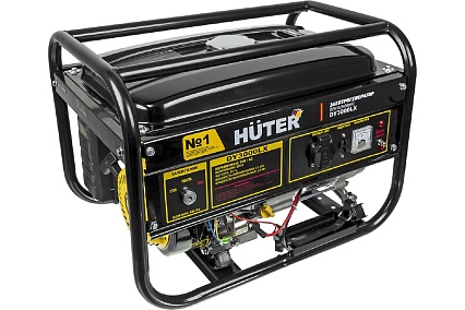 Бензиновый электрогенератор Huter DY3000LX с электростартером 64/1/10