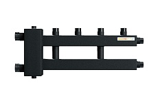 Коллектор Warme Варме с гидрострелкой рядный на 3 контура WKD.R.60.K.2+1