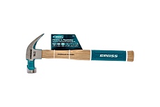 Молоток-гвоздодер Gross American hickory 450г, угол 45, магнит, обрезиненная рукоятка 10415