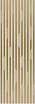 Декор Villeroy&Boch La Citta Beige Gold PVD Mix Line Matt.Rec. 40x120 см, K1440DU030010