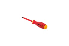 Отвертка EKF Professional PZ-FL2x100 мм, VDE 1000В pz-fl-2-100-pro-in
