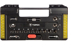Набор насадок с держателем, 57 шт. Topex 39D345