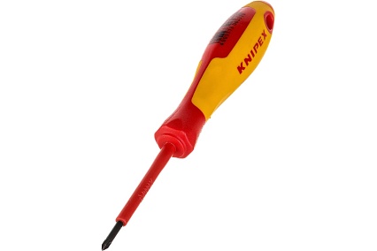 Отвертка для винтов с крестообразным шлицем Pozidriv Knipex KN-982500