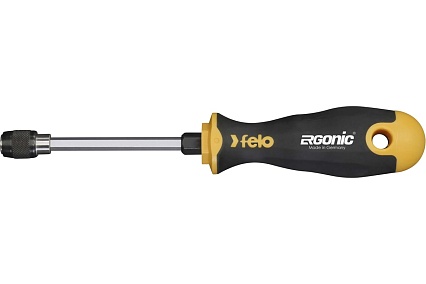 Отвертка-держатель для бит Felo с быстрой фиксацией 1/4", с шестигранным лезвием 43812740