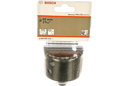 Коронка алмазная Diamond for Hard Ceramics (65х51 мм) Bosch 2608580315