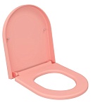 Крышка-сиденье Ambassador Abner 102T20901 толстое, розовый матовый