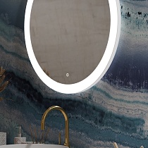 Зеркало Континент Rinaldi Led 77 см с подсветкой, антипар ЗЛП179