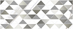 Декор Laparet Aria Fumo серый 20х50 см