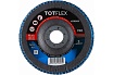 Круг лепестковый торцевой AGGRESSOR 2 125x22 мм, Z, Р40, 35 шт TOTFLEX 4631166199572