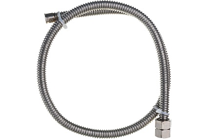 Сильфонная подводка для газа Overcon 1/2", 100 см, в/в ИС.100664 00000000444