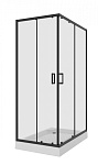Душевой уголок Niagara Nova NG- 6811-08 Black 120x90 прозрачный, черный