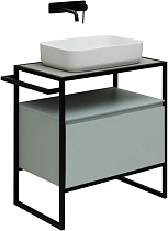 Тумба со столешницей Allen Brau Priority 70 см, рapyrus white matt