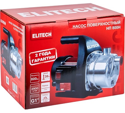 Насос Elitech НП 800Н 205649