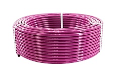 Труба из сшитого полиэтилена Millennium TPXA1650 фиолетовый с антикислородным барьером PINK PE-Xa/EVOH 16х2 500м (Россия)