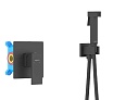 Душевой набор Aquatek Либра AQ1619MB черный матовый