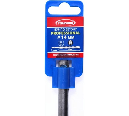 Бур по бетону SDS-plus Professional 14x260 мм Tsunami T10610200014260