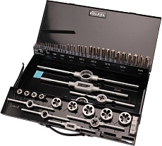 Набор метчиков и плашек VOLKEL M3-M20 HSSE 52пр V49251