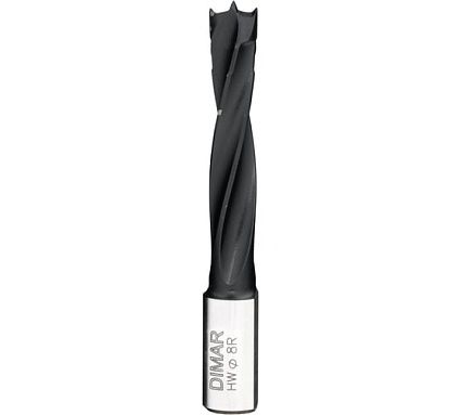 Сверло глухое правое 4 флейты (8x43 мм; L70 мм; хвостовик 10x20 присадка) Dimar 2014437