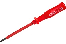 Крестовая изолированная отвертка РН 1х100 мм FIT IT 55807