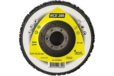 Зачистной диск NCD200 Clean_Stripe 125 мм черный Long Abrasive D259044