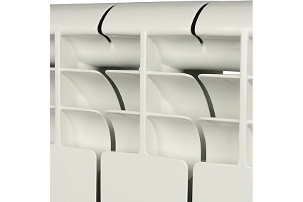 Алюминиевый радиатор Rommer Profi 500 AL500-80-80-100 10 секций RAL9016 82485