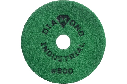 Круг алмазный гибкий шлифовальный Черепашка 100 мм, №800 Diamond Industrial DIDCHSH800