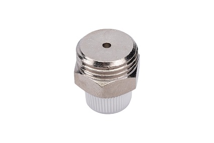 Ручной воздухоотводчик для радиаторов Tiemme 1/2", никель 1980016