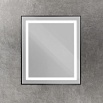 Зеркало BelBagno SPC-KRAFT-700-800-SENS-NERO 70x80 см сенсорный выключатель, черный