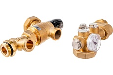 Группа для теплого пола Gekon с термосмесителем, к колектору GK 7686G-F3