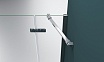 Душевой уголок BelBagno KRAFT-AH-22-100/90-C-Cr-L 100x90 прозрачный, хром, левый