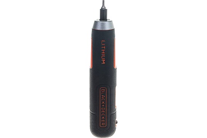 Аккумуляторная отвертка Black&Decker ION + 4 насадки BD40K4-RU