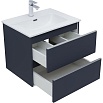 Мебель для ванной Aquanet Вега 60 см маренго