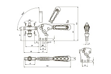 Горизонтальный механический прижим KUKAMET S112-2