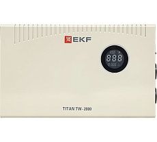 Электронный стабилизатор напряжения EKF TITAN -TW-2000 теристорный настенного монтажа stab-TW-2000