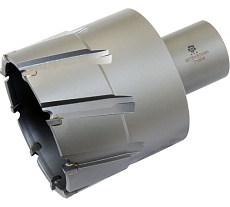 Сверло TLX d 75x50 корончатое кольцевое Т15К6 хвостовик 32мм по металлу 75410