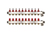 Коллекторы Danfoss SSM-10F с расходомерами 10 контуров 088U0760