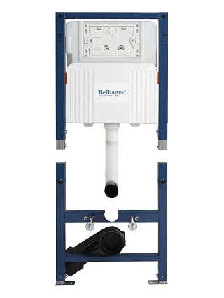 Инсталляция для унитаза BelBagno BB-109-M-C сборная из двух частей