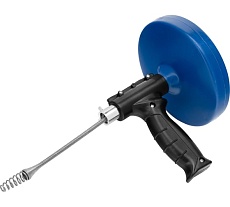 Трос для прочистки труб Сибртех L - 3,3 м, D - 6 мм пластмассовый корпус 92464