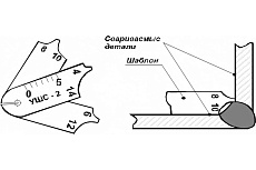 Шаблон сварщика универсальный УШС-2 с первичной калибровкой АЛЬФА-НДТ 00-00000839